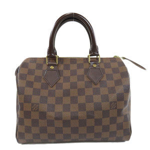 Louis Vuitton Speedy 25 Damier Ebene Shoulder Bag